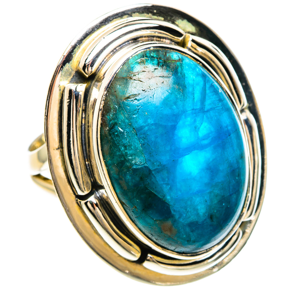 Chrysocolla Rings handcrafted by Ana Silver Co - RING82573