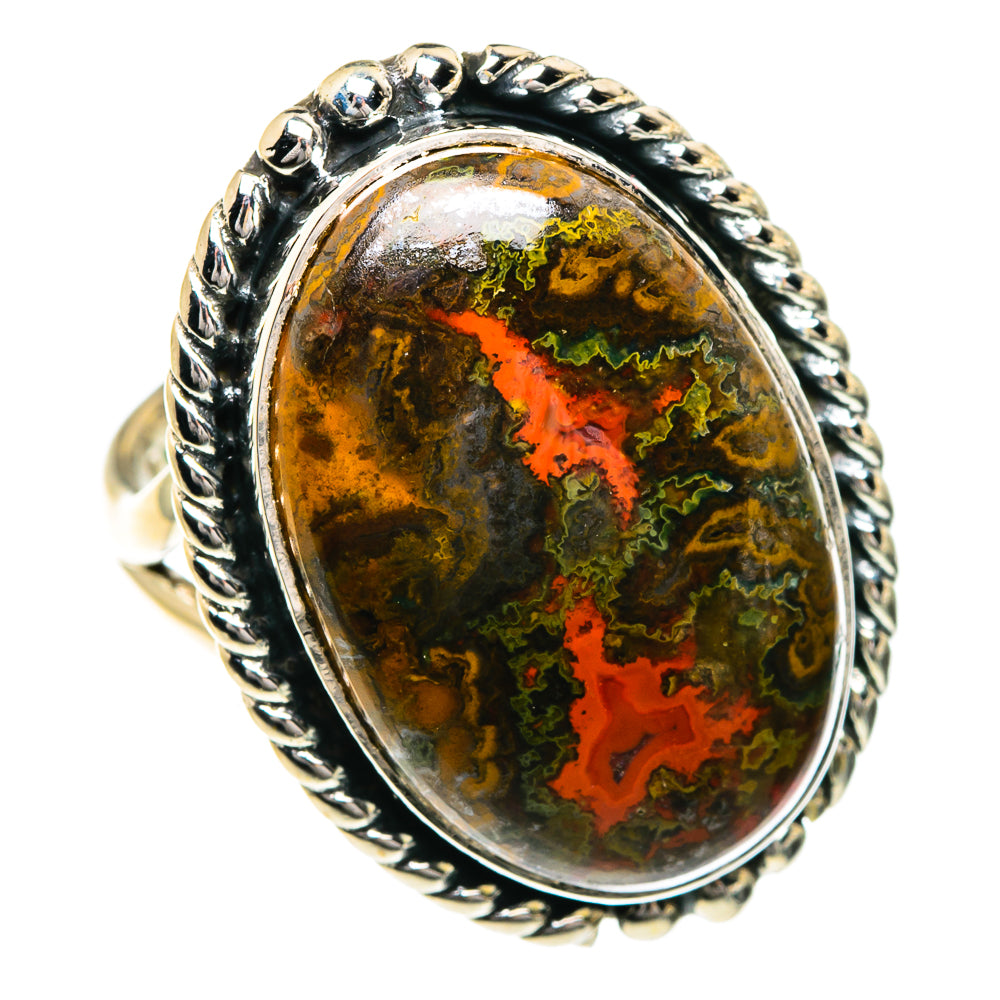 Ocean Jasper Rings handcrafted by Ana Silver Co - RING82766