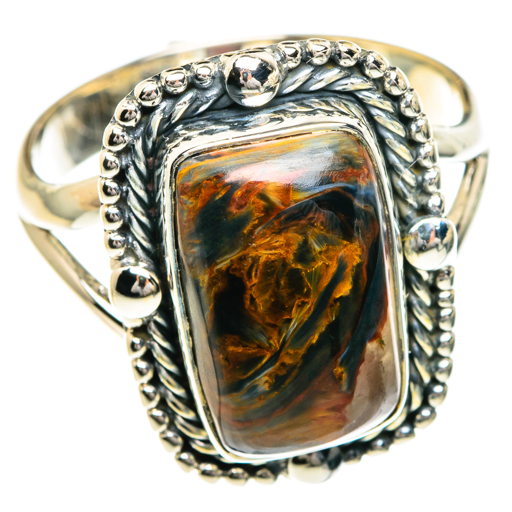 Pietersite Rings handcrafted by Ana Silver Co - RING82806