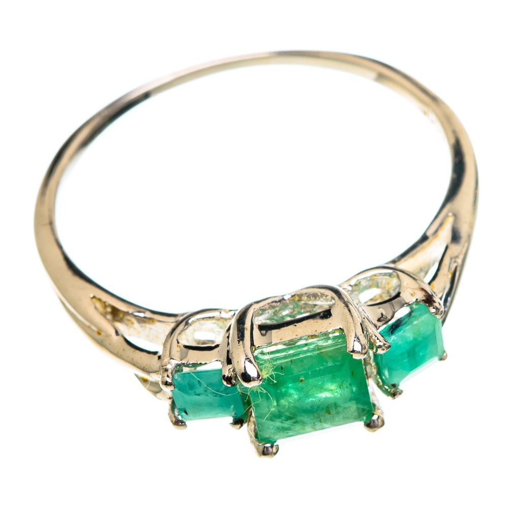 Emerald Rings handcrafted by Ana Silver Co - RING82848