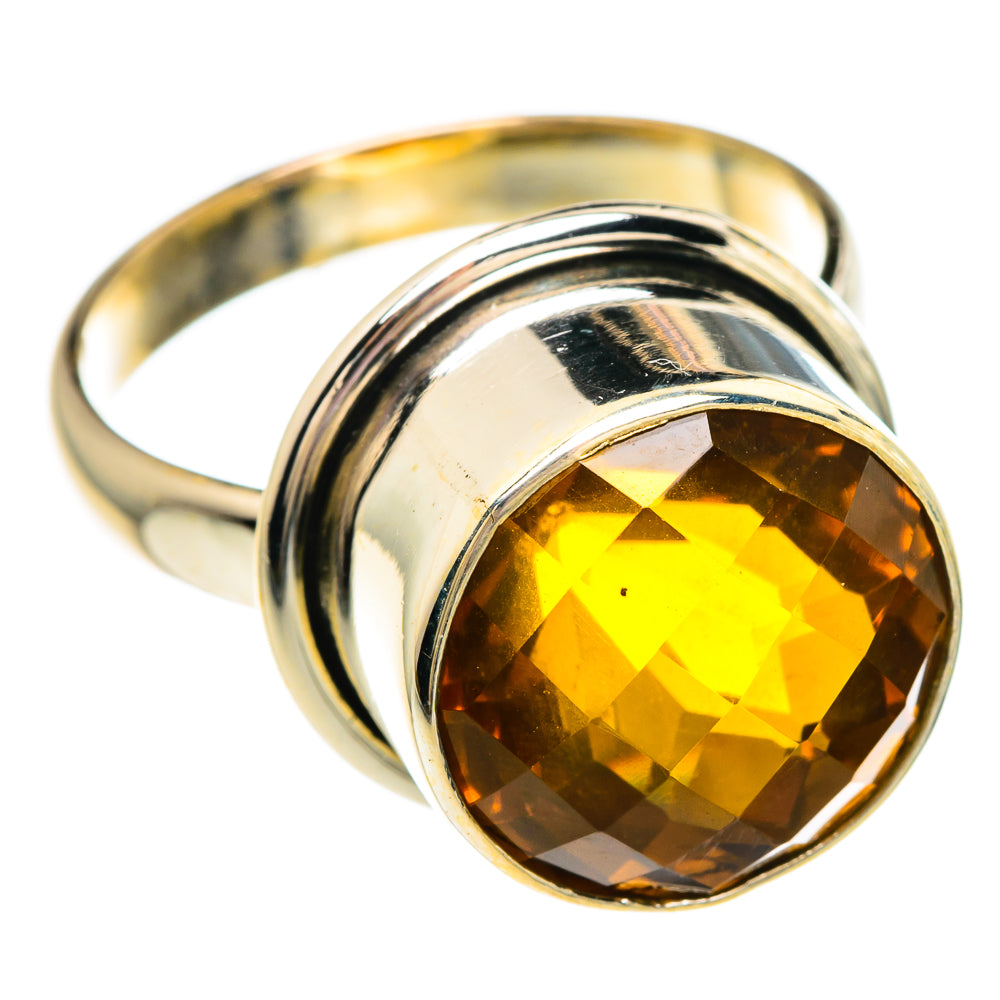 Mandarin Citrine Rings handcrafted by Ana Silver Co - RING82853