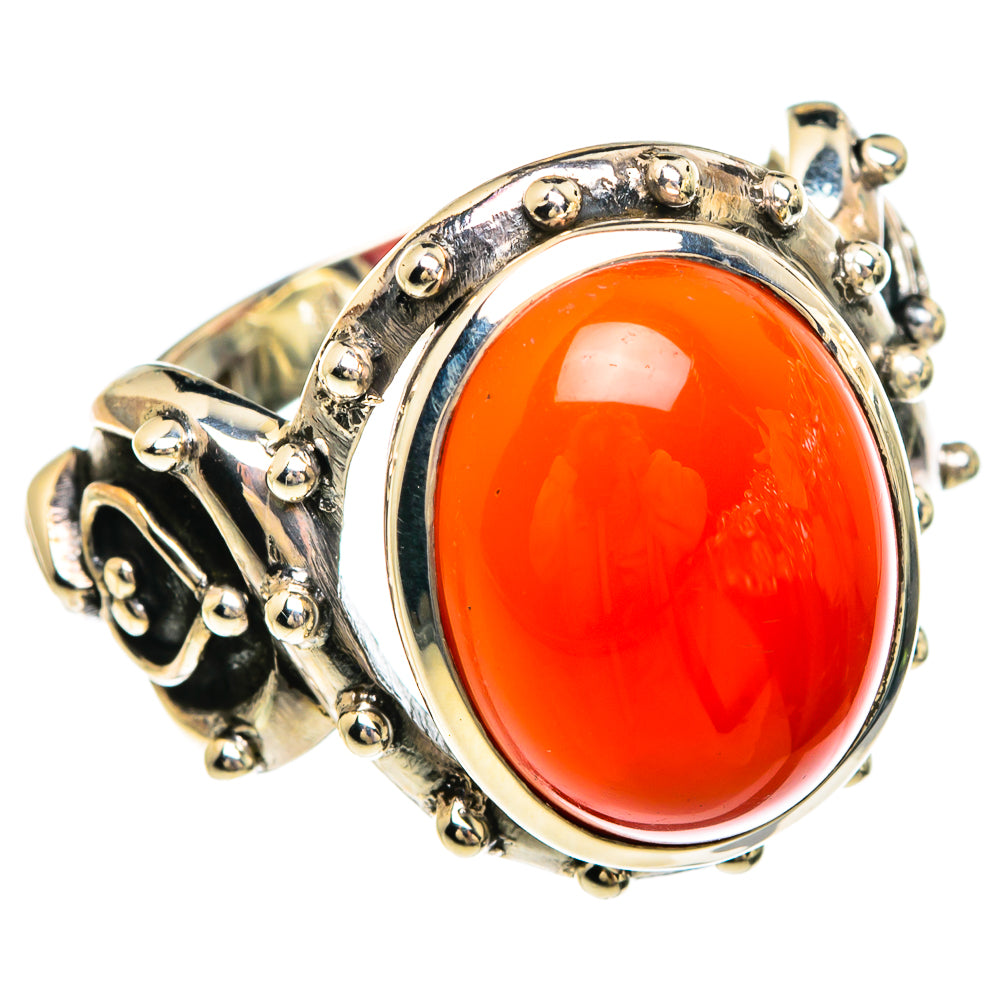 Carnelian Rings handcrafted by Ana Silver Co - RING82854