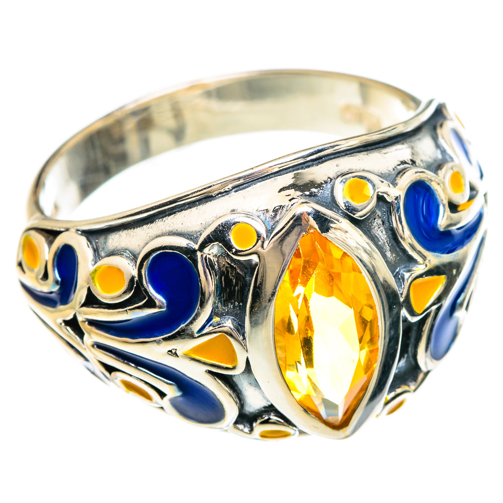 Citrine Rings handcrafted by Ana Silver Co - RING82864