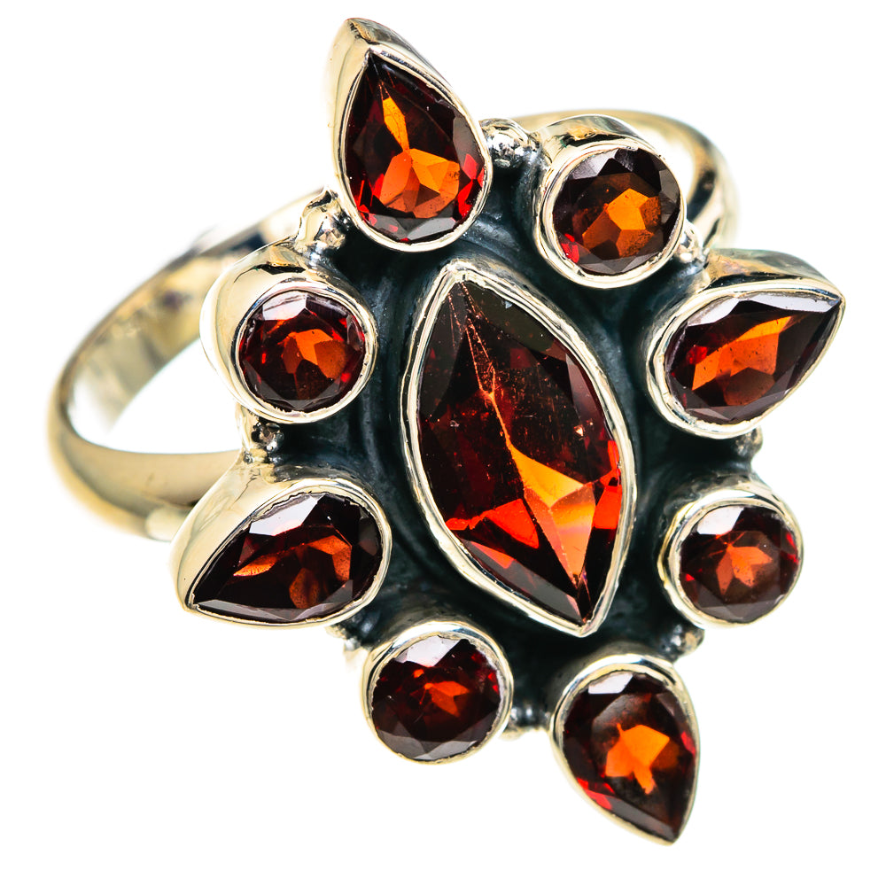 Garnet Rings handcrafted by Ana Silver Co - RING82883