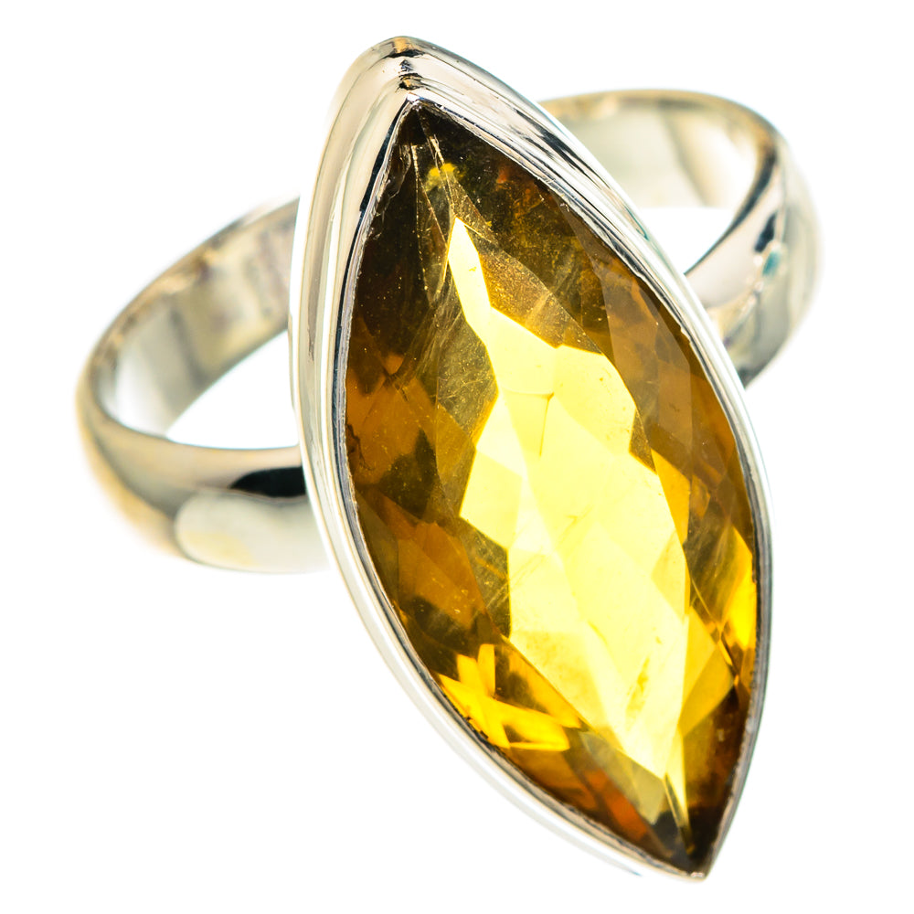 Mandarin Citrine Rings handcrafted by Ana Silver Co - RING82907