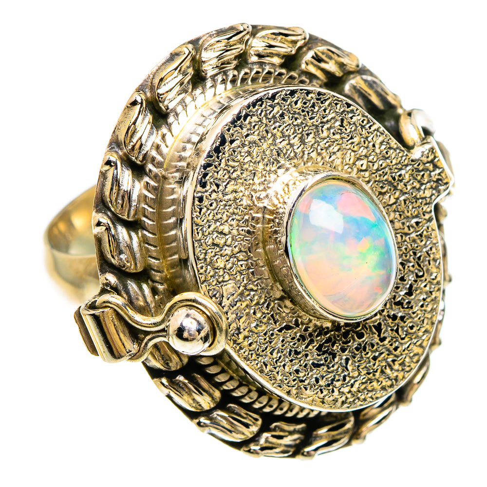 Ethiopian Opal Rings handcrafted by Ana Silver Co - RING82933