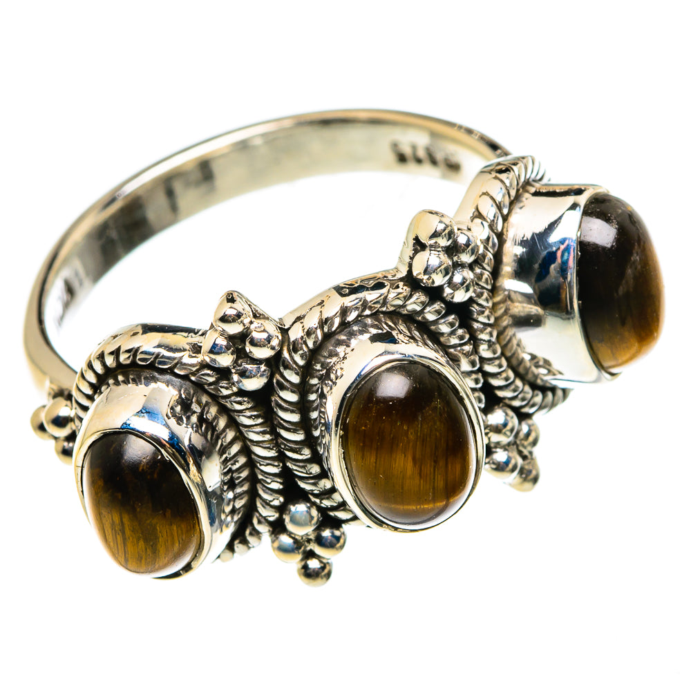 Tiger Eye Rings handcrafted by Ana Silver Co - RING82976