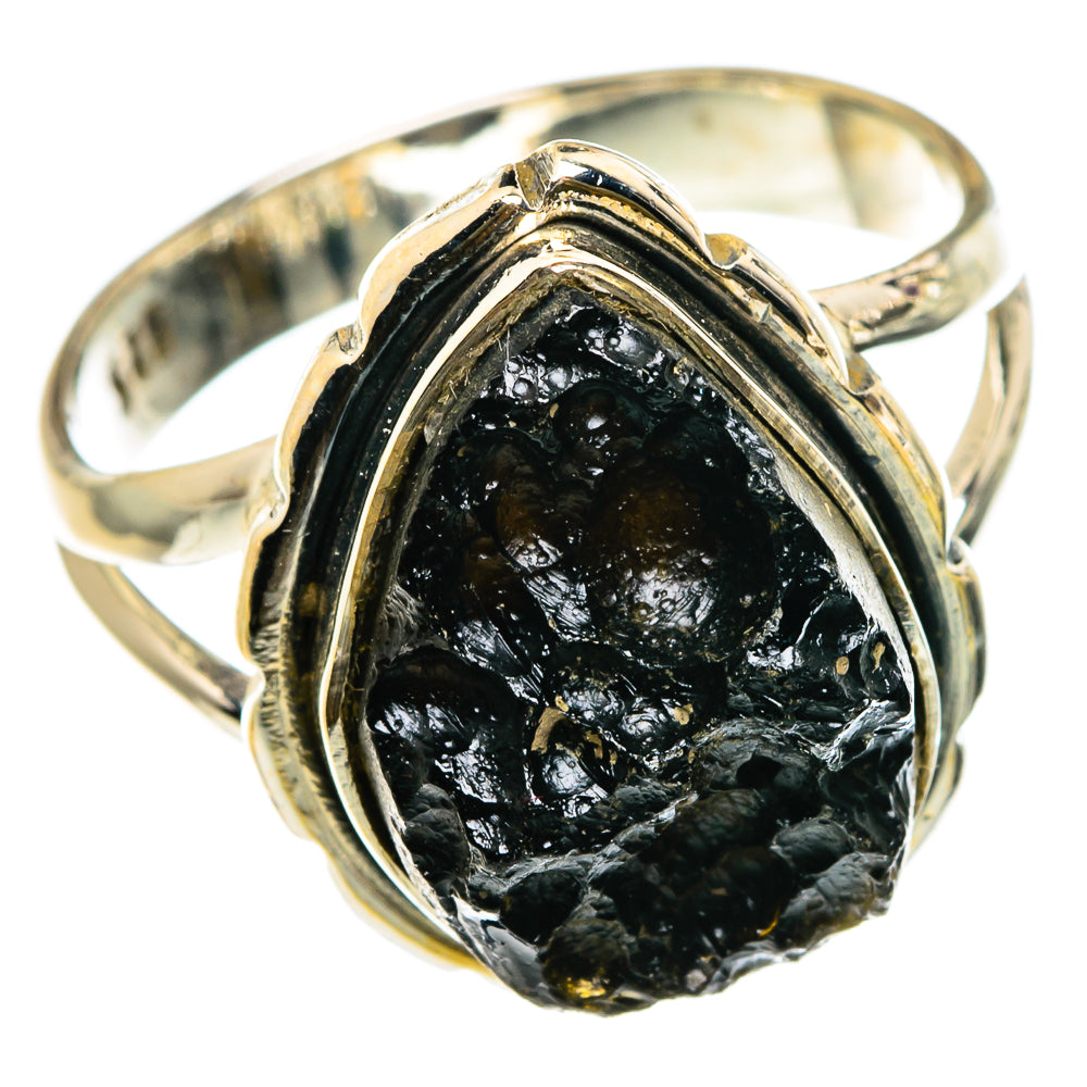 Tektite Rings handcrafted by Ana Silver Co - RING82988