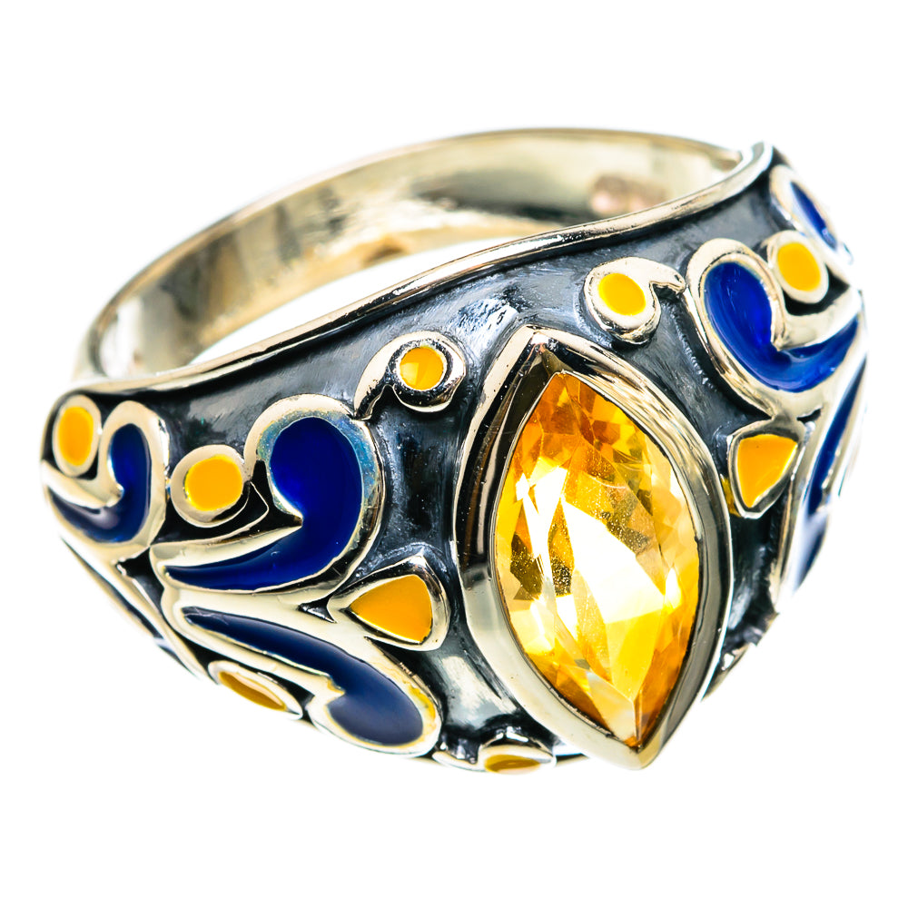 Citrine Rings handcrafted by Ana Silver Co - RING82994