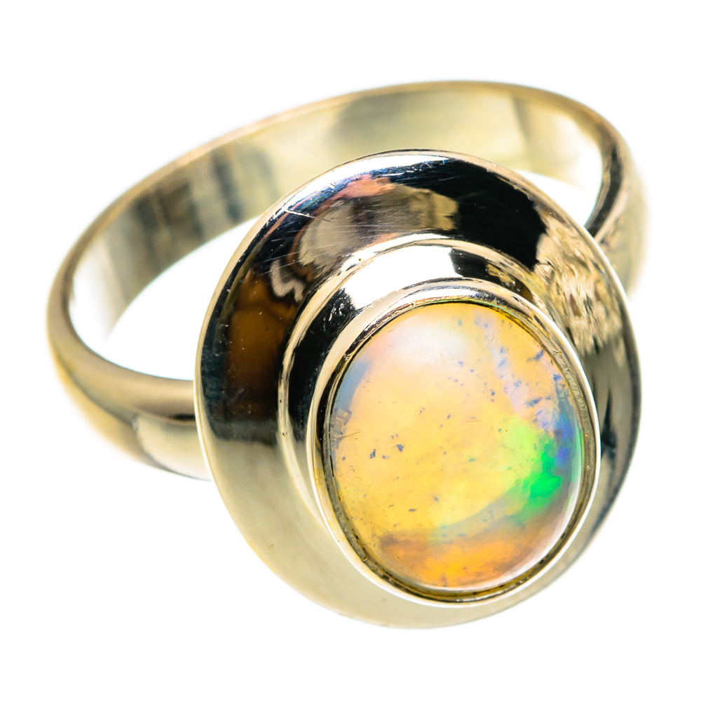 Ethiopian Opal Rings handcrafted by Ana Silver Co - RING82996