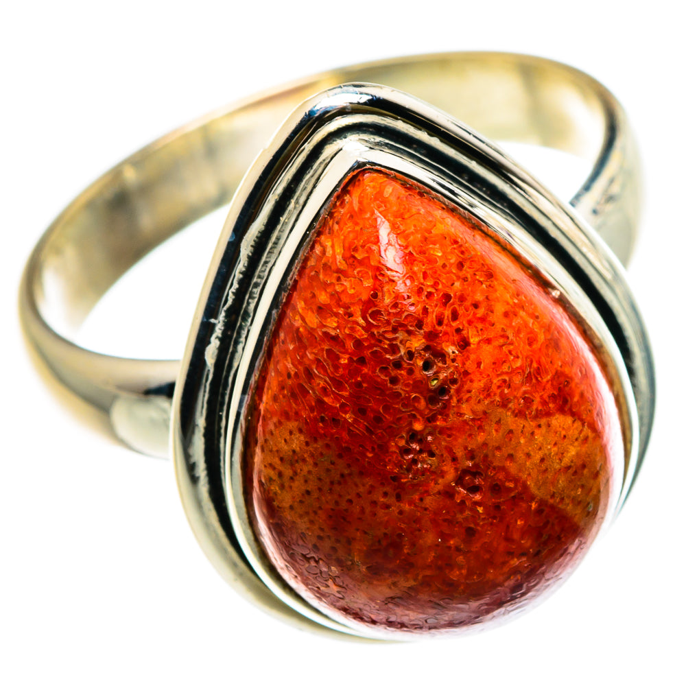 Sponge Coral Rings handcrafted by Ana Silver Co - RING83042