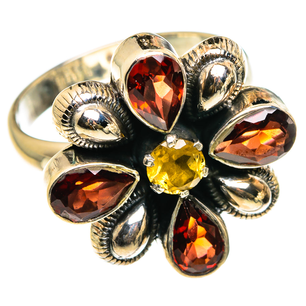 Garnet Rings handcrafted by Ana Silver Co - RING83047