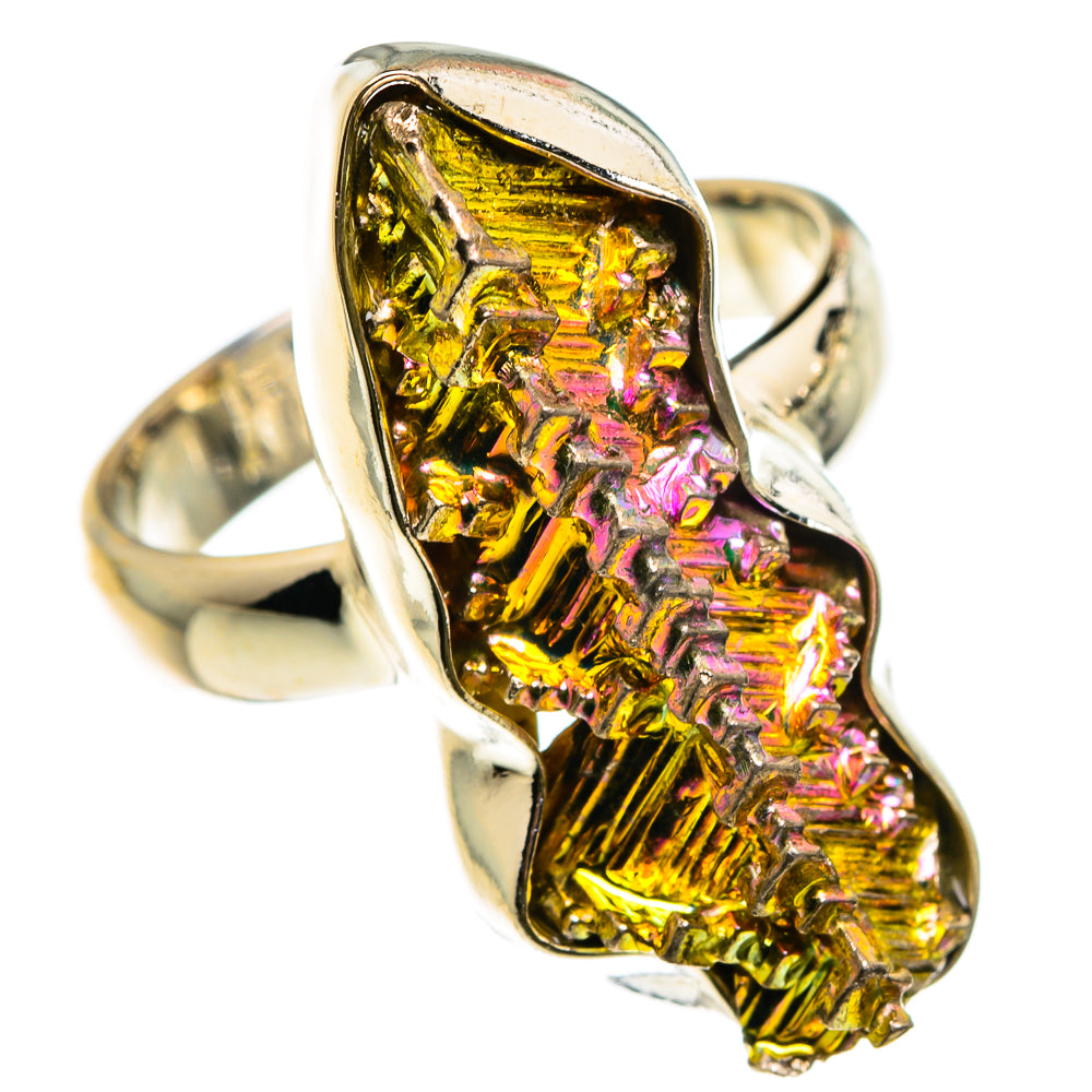 Bismuth Crystal Rings handcrafted by Ana Silver Co - RING83090