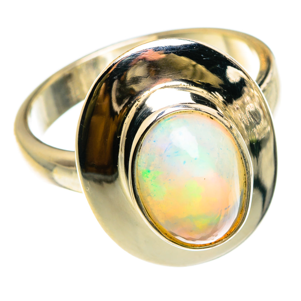 Ethiopian Opal Rings handcrafted by Ana Silver Co - RING83092