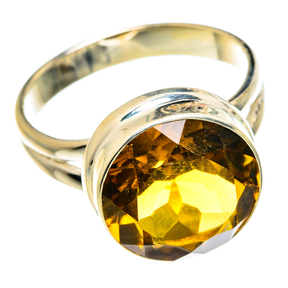 Mandarin Citrine Rings handcrafted by Ana Silver Co - RING83108