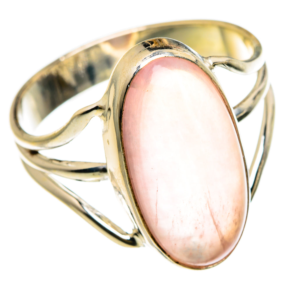Rose Quartz Rings handcrafted by Ana Silver Co - RING83111