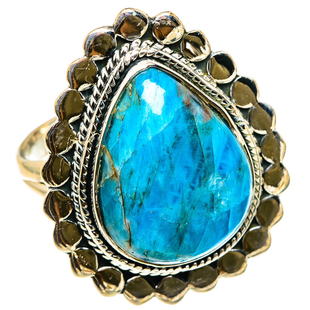 Chrysocolla Rings handcrafted by Ana Silver Co - RING83191