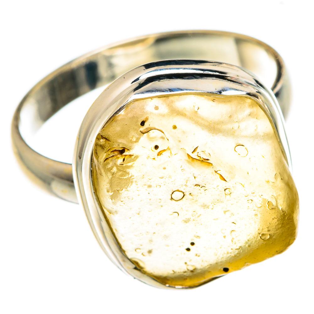 Libyan Glass Rings handcrafted by Ana Silver Co - RING83280