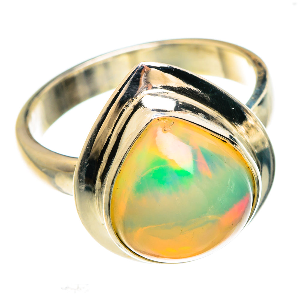 Ethiopian Opal Rings handcrafted by Ana Silver Co - RING83295