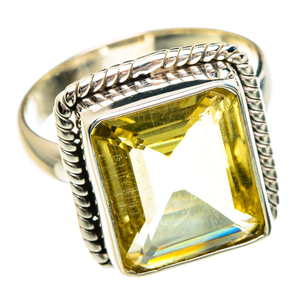 Citrine Rings handcrafted by Ana Silver Co - RING83297