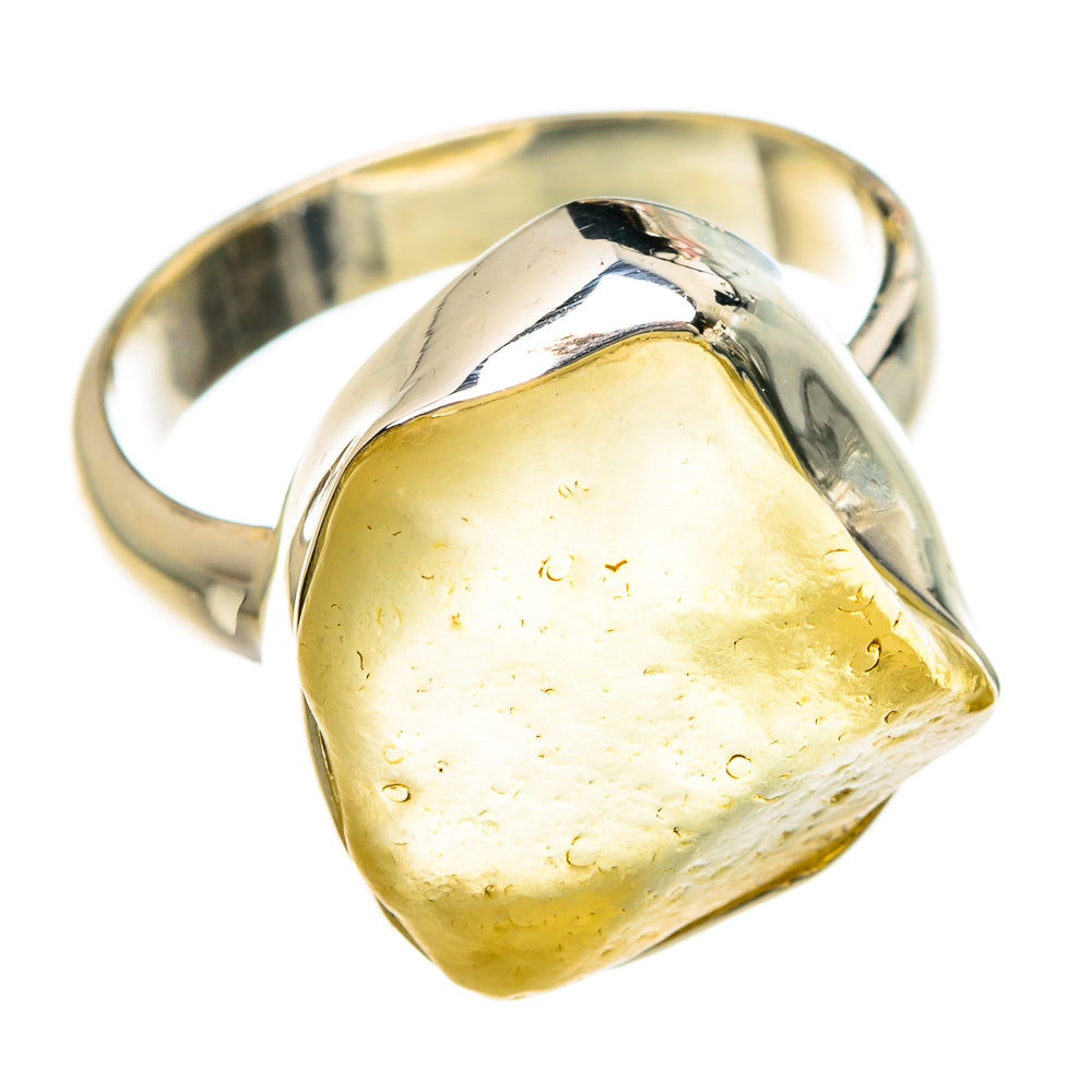 Libyan Glass Rings handcrafted by Ana Silver Co - RING83313