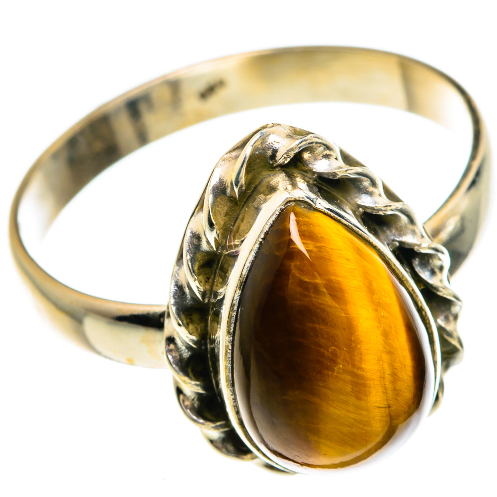 Tiger Eye Rings handcrafted by Ana Silver Co - RING83349