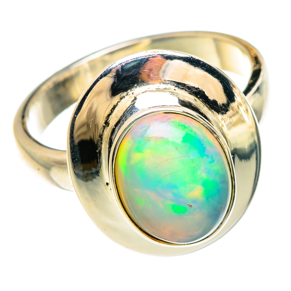 Ethiopian Opal Rings handcrafted by Ana Silver Co - RING83367