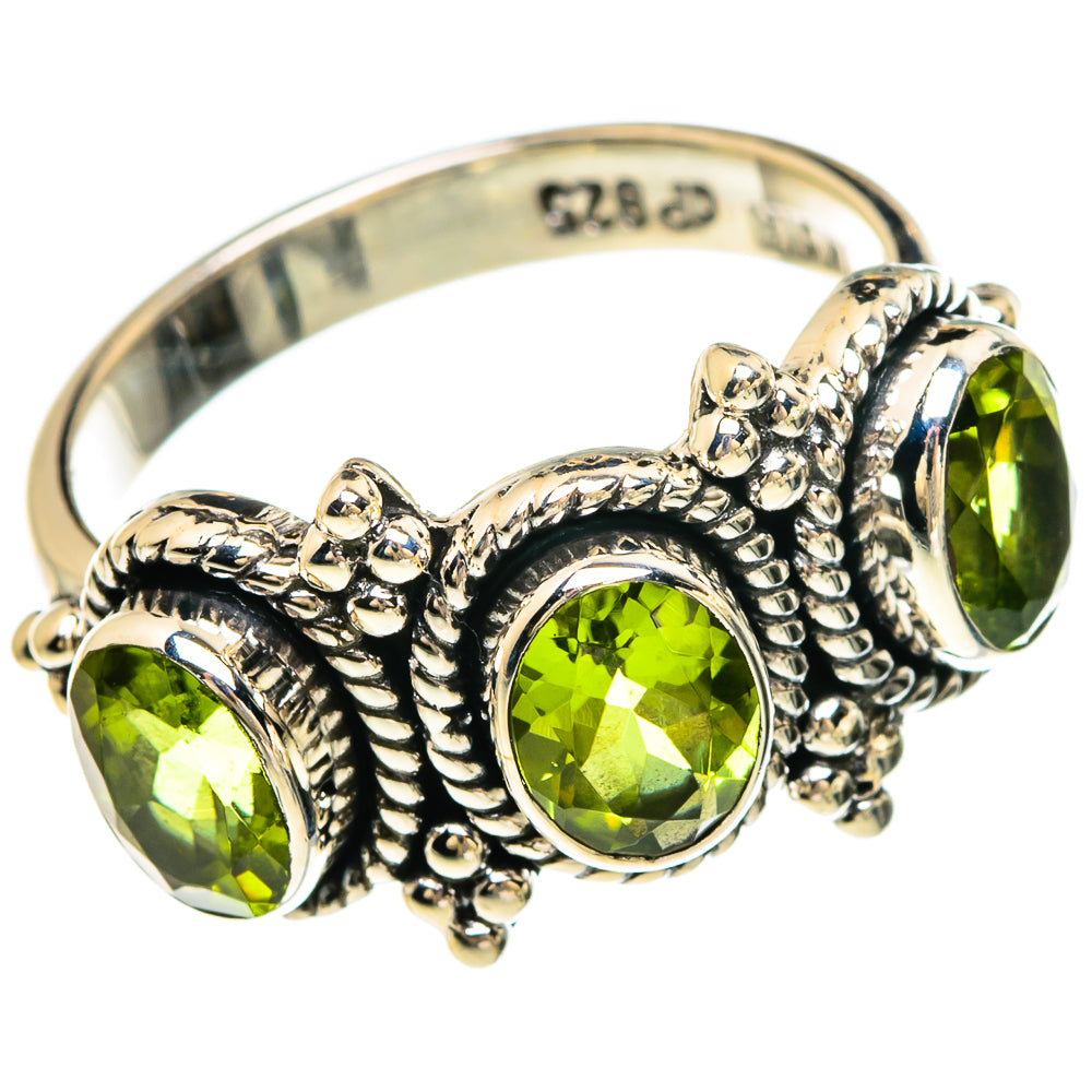 Peridot Rings handcrafted by Ana Silver Co - RING83454