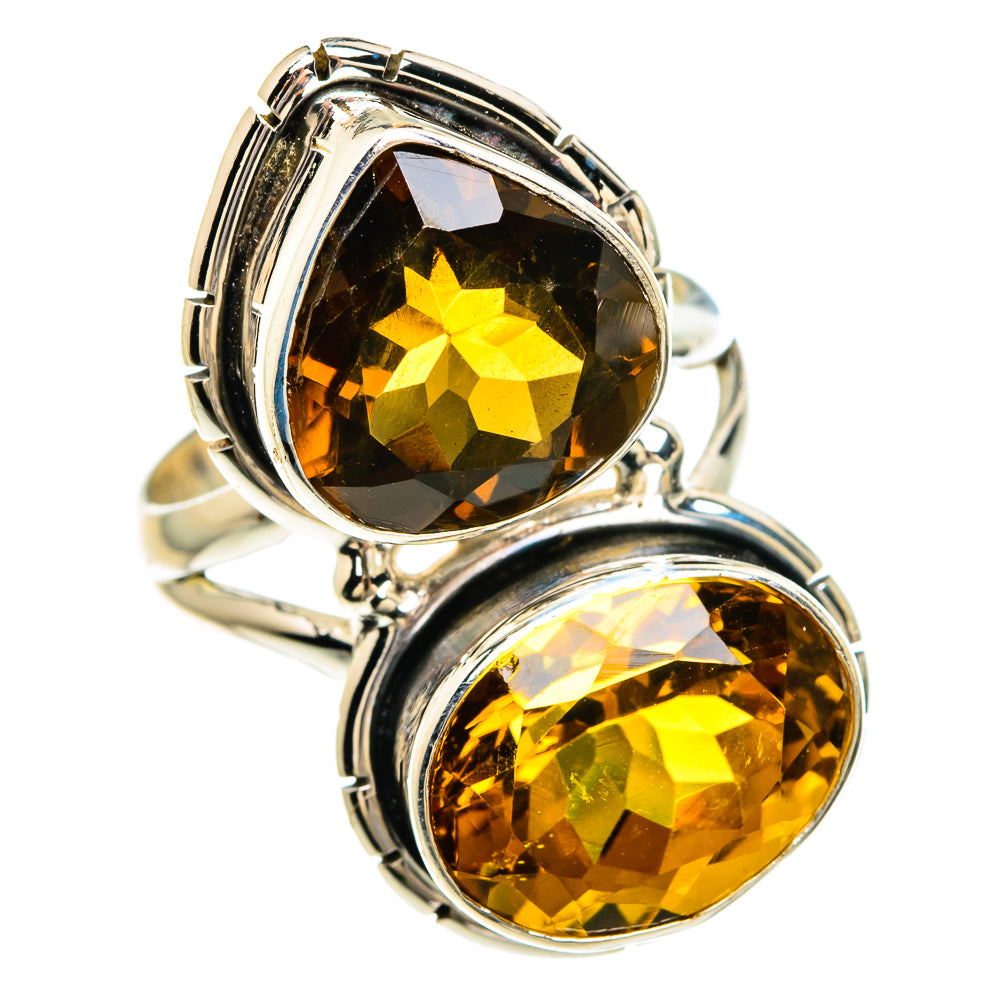 Mandarin Citrine Rings handcrafted by Ana Silver Co - RING83504