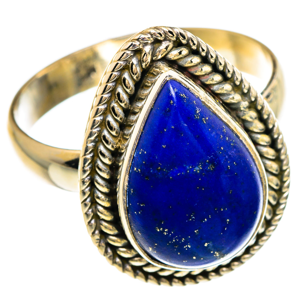 Lapis Lazuli Rings handcrafted by Ana Silver Co - RING83643