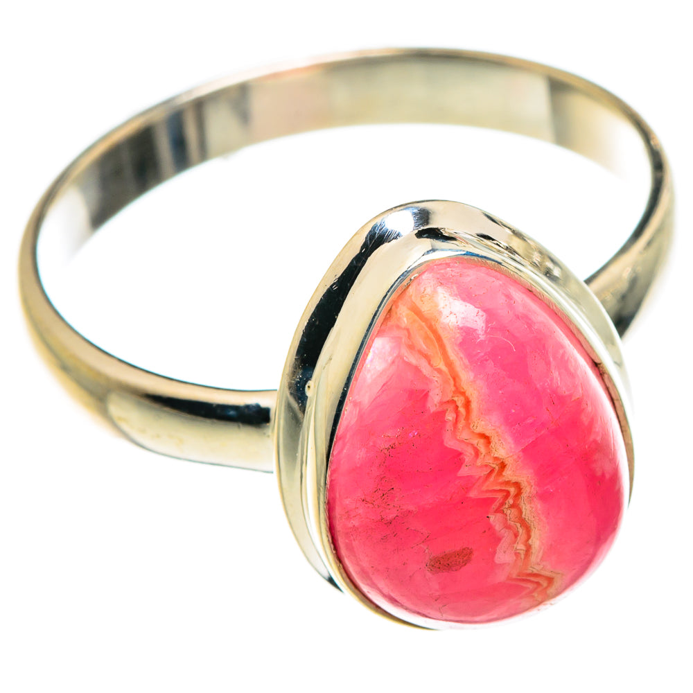 Rhodochrosite Rings handcrafted by Ana Silver Co - RING83665