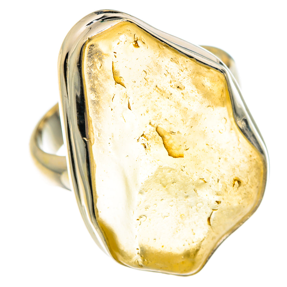Libyan Glass Rings handcrafted by Ana Silver Co - RING83742