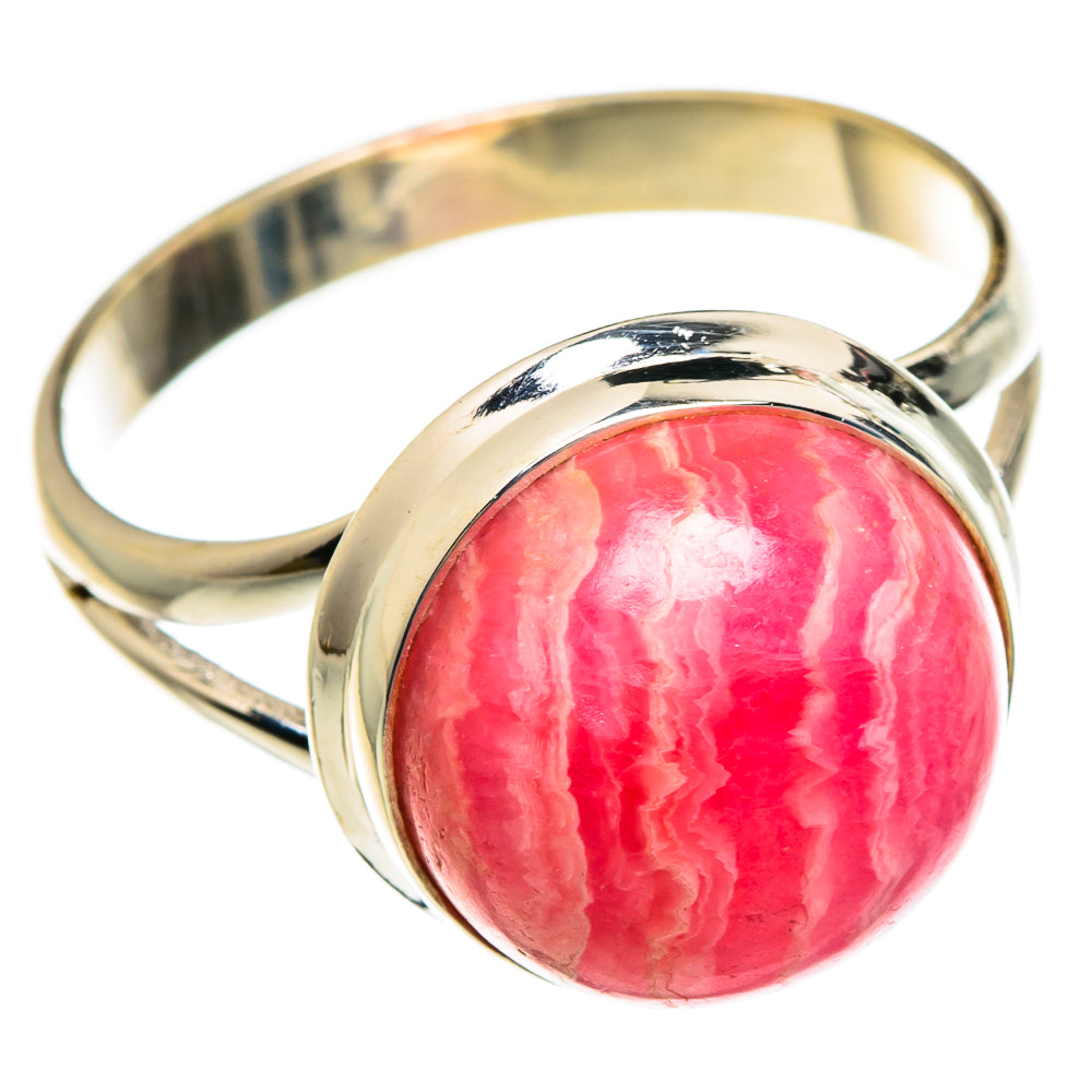 Rhodochrosite Rings handcrafted by Ana Silver Co - RING83745