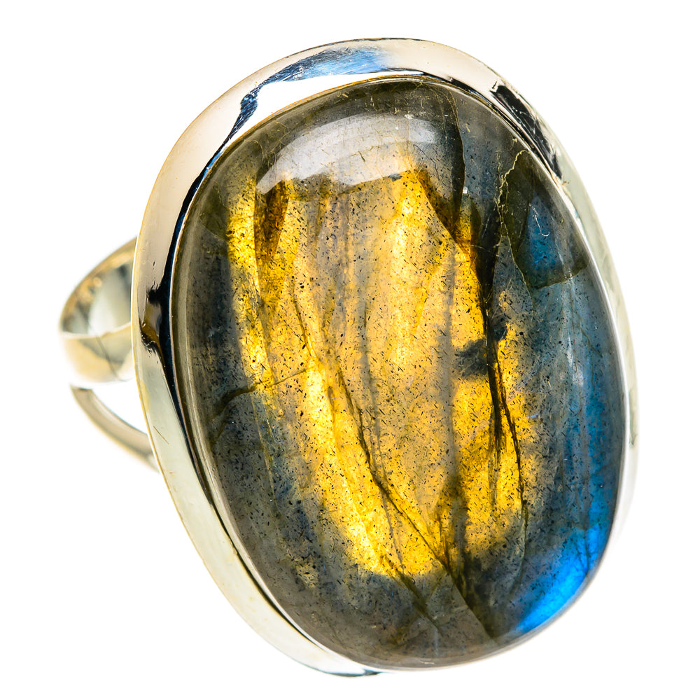 Labradorite Rings handcrafted by Ana Silver Co - RING83768