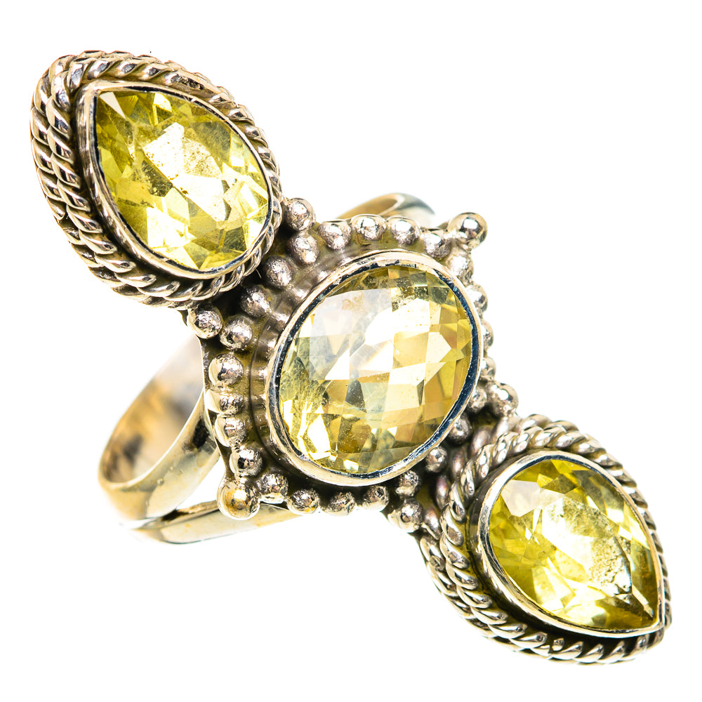 Citrine Rings handcrafted by Ana Silver Co - RING83798