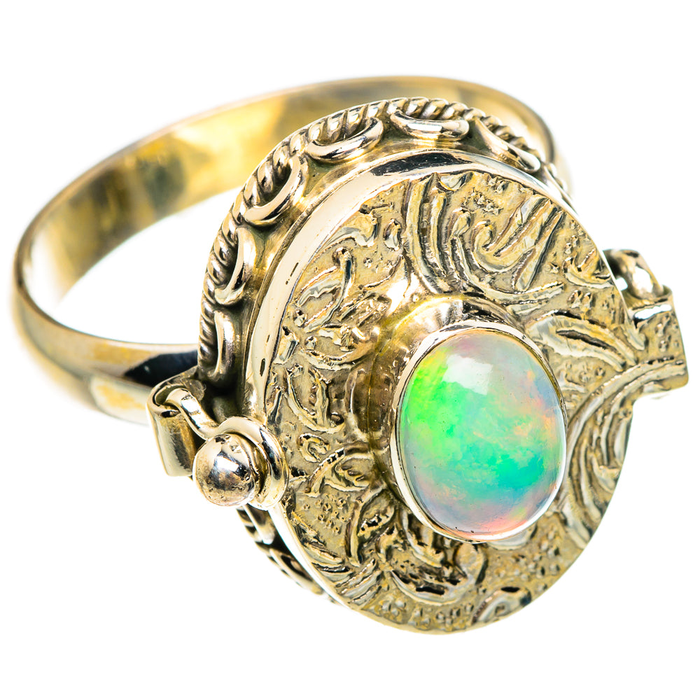 Ethiopian Opal Rings handcrafted by Ana Silver Co - RING83828