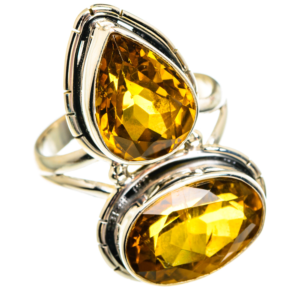 Mandarin Citrine Rings handcrafted by Ana Silver Co - RING83849