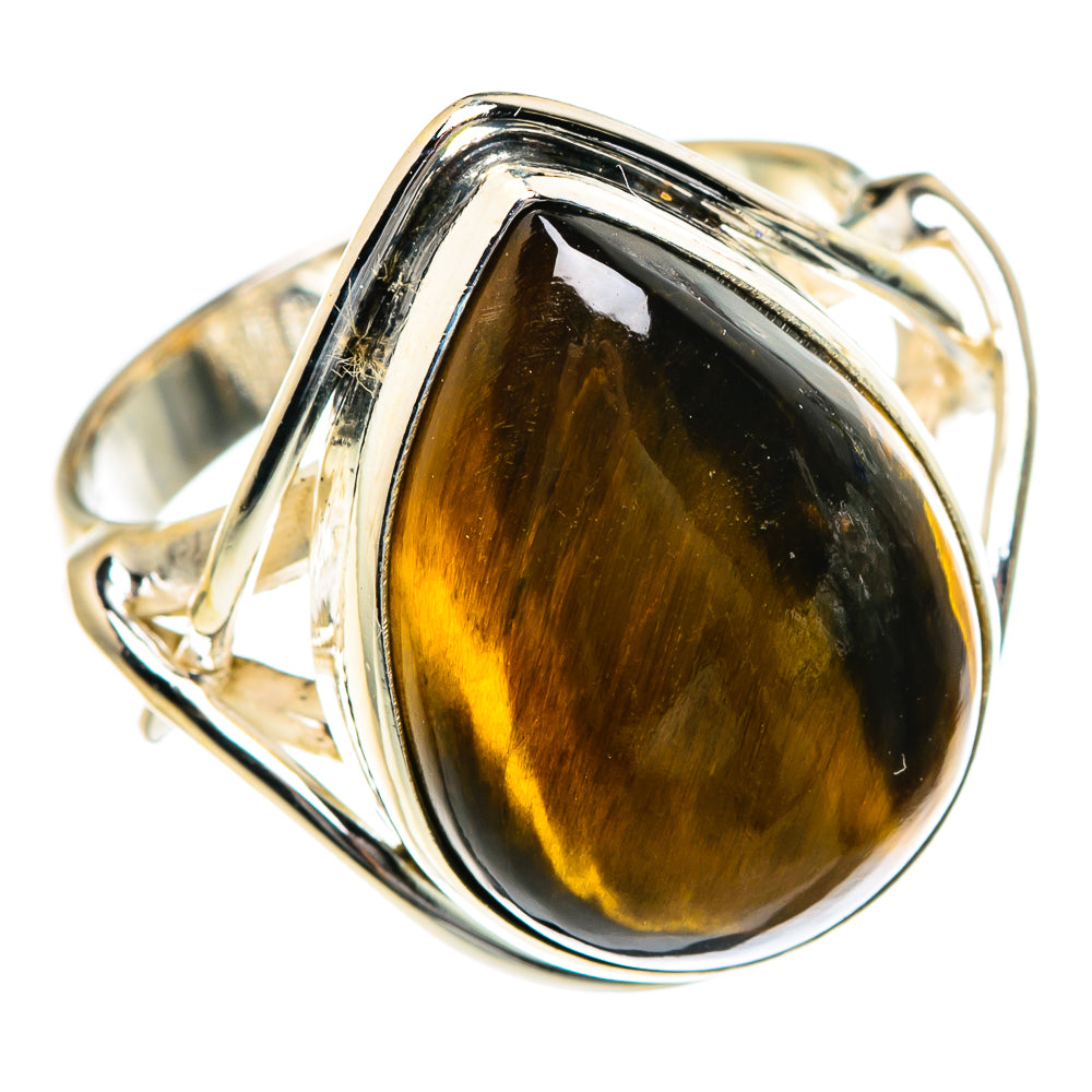 Tiger Eye Rings handcrafted by Ana Silver Co - RING83872