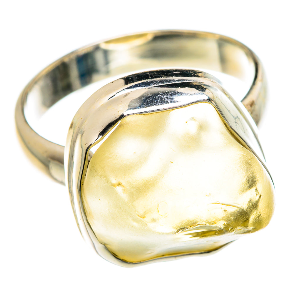Libyan Glass Rings handcrafted by Ana Silver Co - RING83877