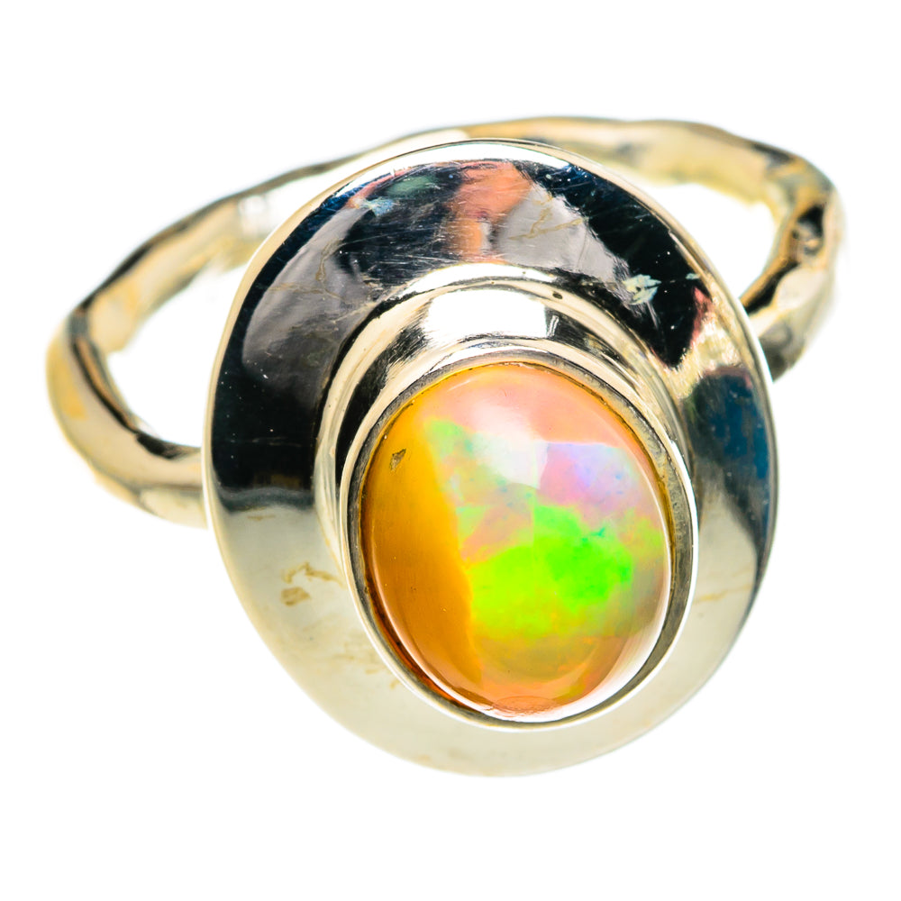 Ethiopian Opal Rings handcrafted by Ana Silver Co - RING83892