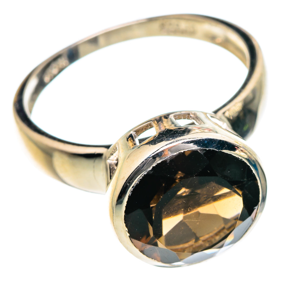 Smoky Quartz Rings handcrafted by Ana Silver Co - RING83908