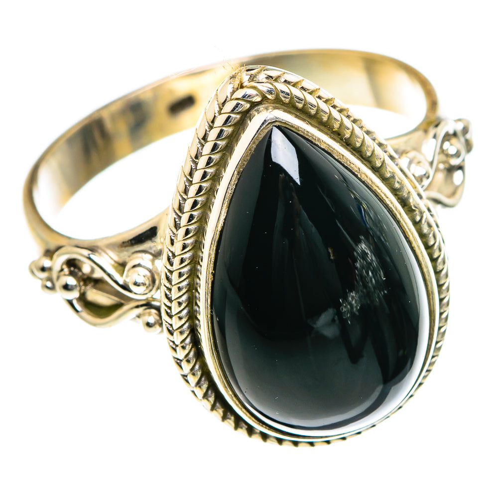 Black Onyx Rings handcrafted by Ana Silver Co - RING83961