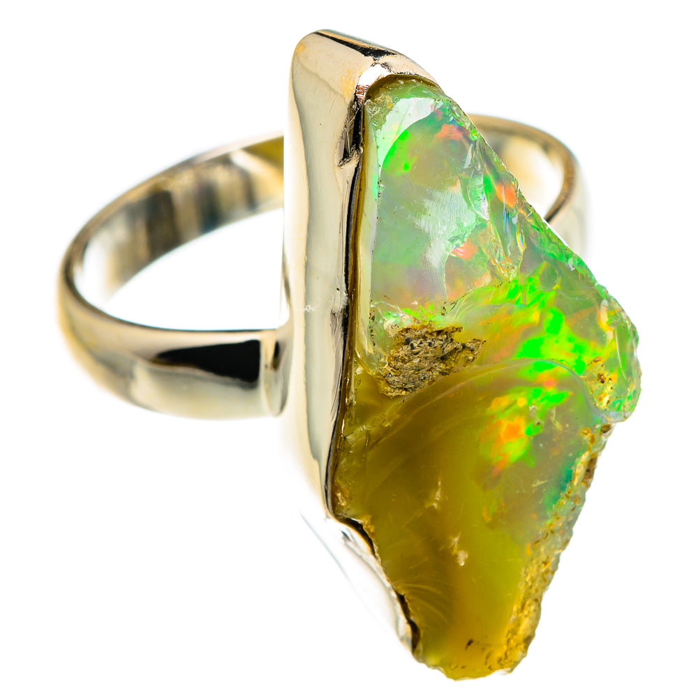 Ethiopian Opal Rings handcrafted by Ana Silver Co - RING83967