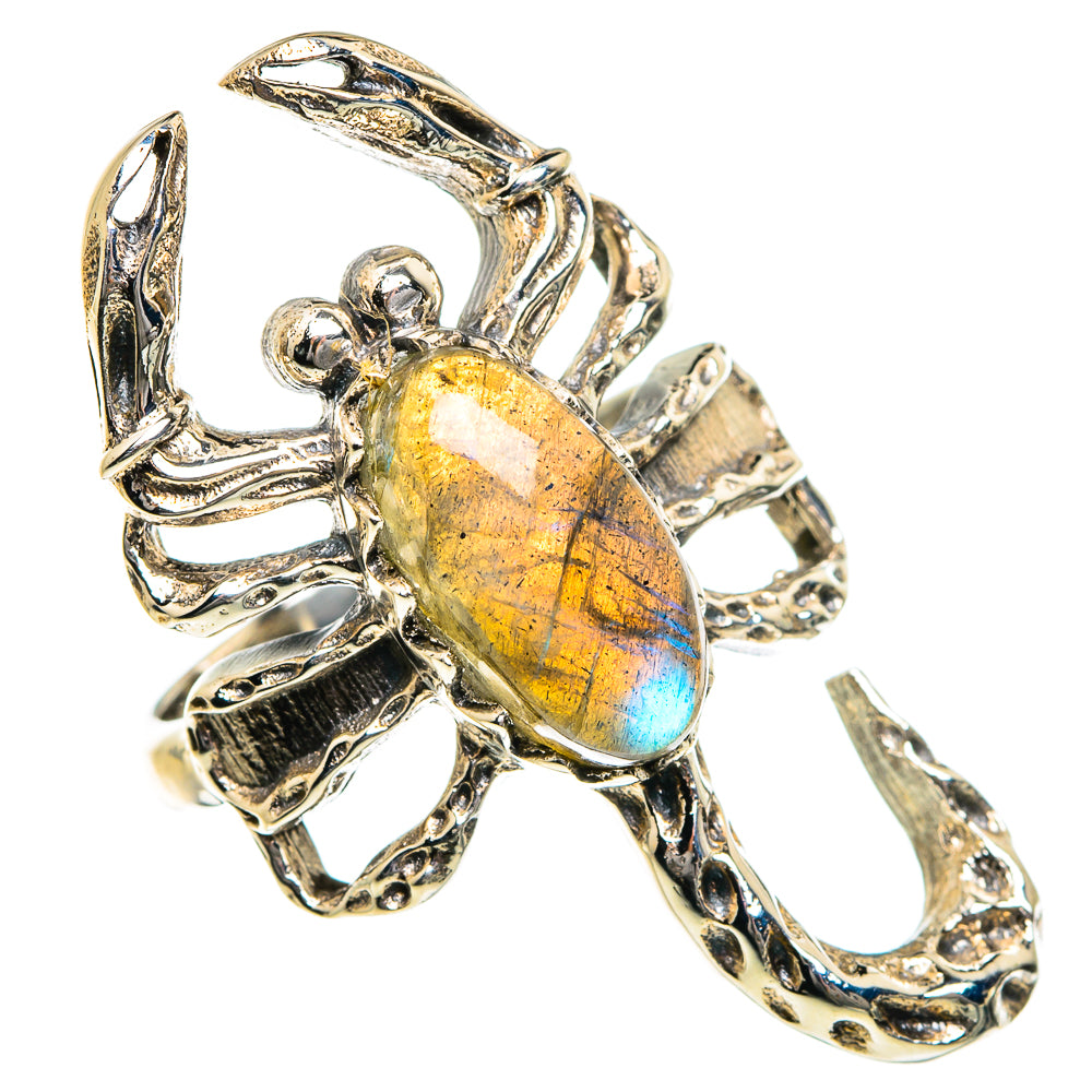 Labradorite Rings handcrafted by Ana Silver Co - RING83974