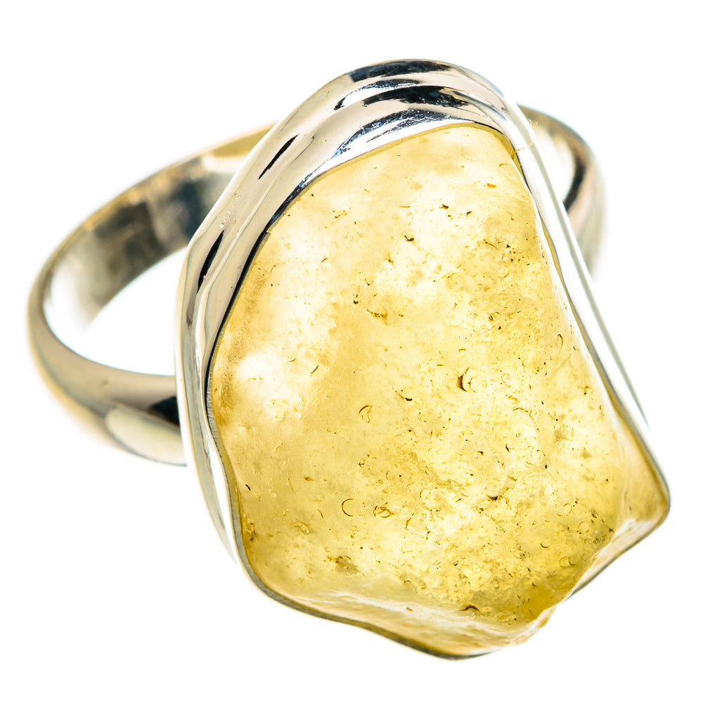 Libyan Glass Rings handcrafted by Ana Silver Co - RING83988
