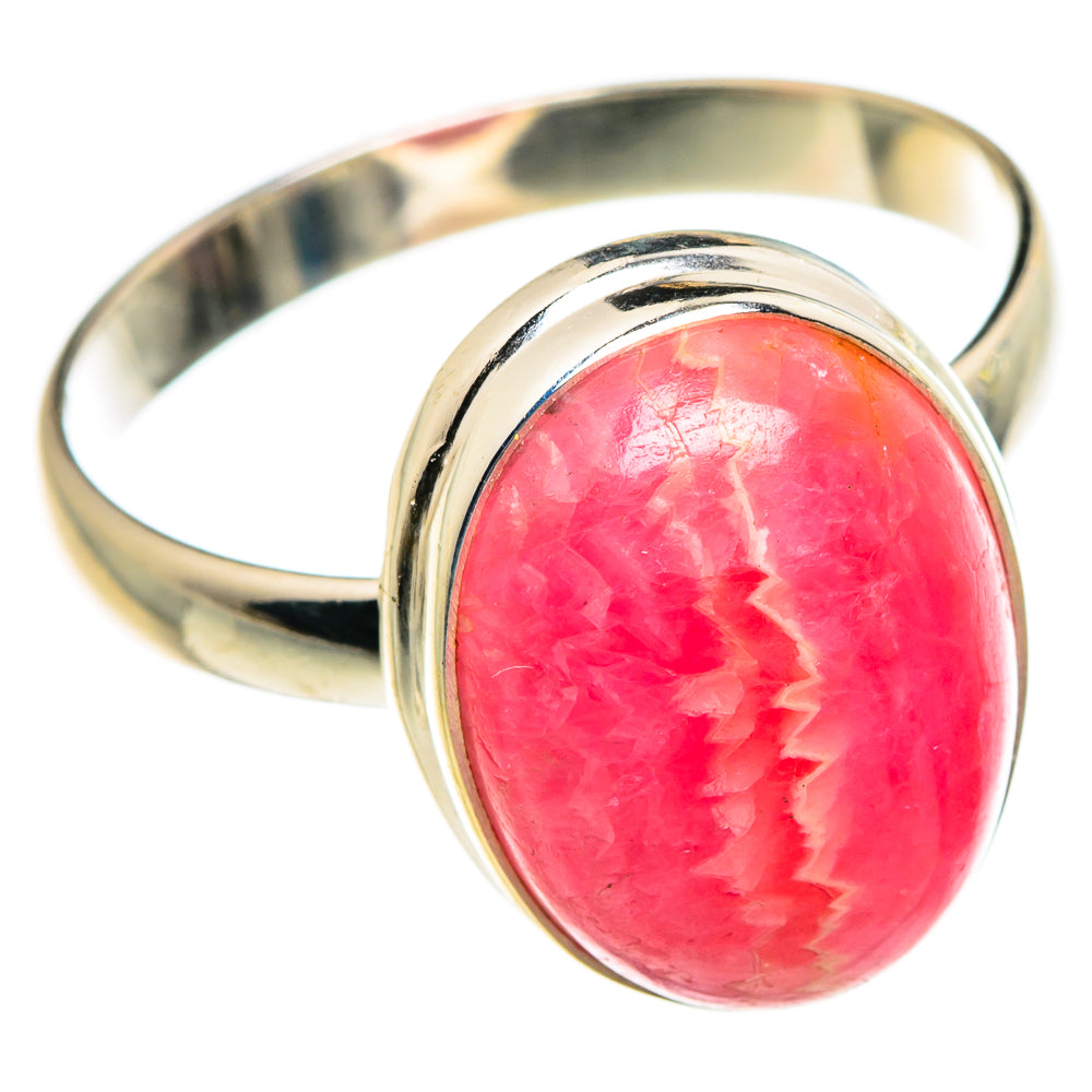 Rhodochrosite Rings handcrafted by Ana Silver Co - RING83991