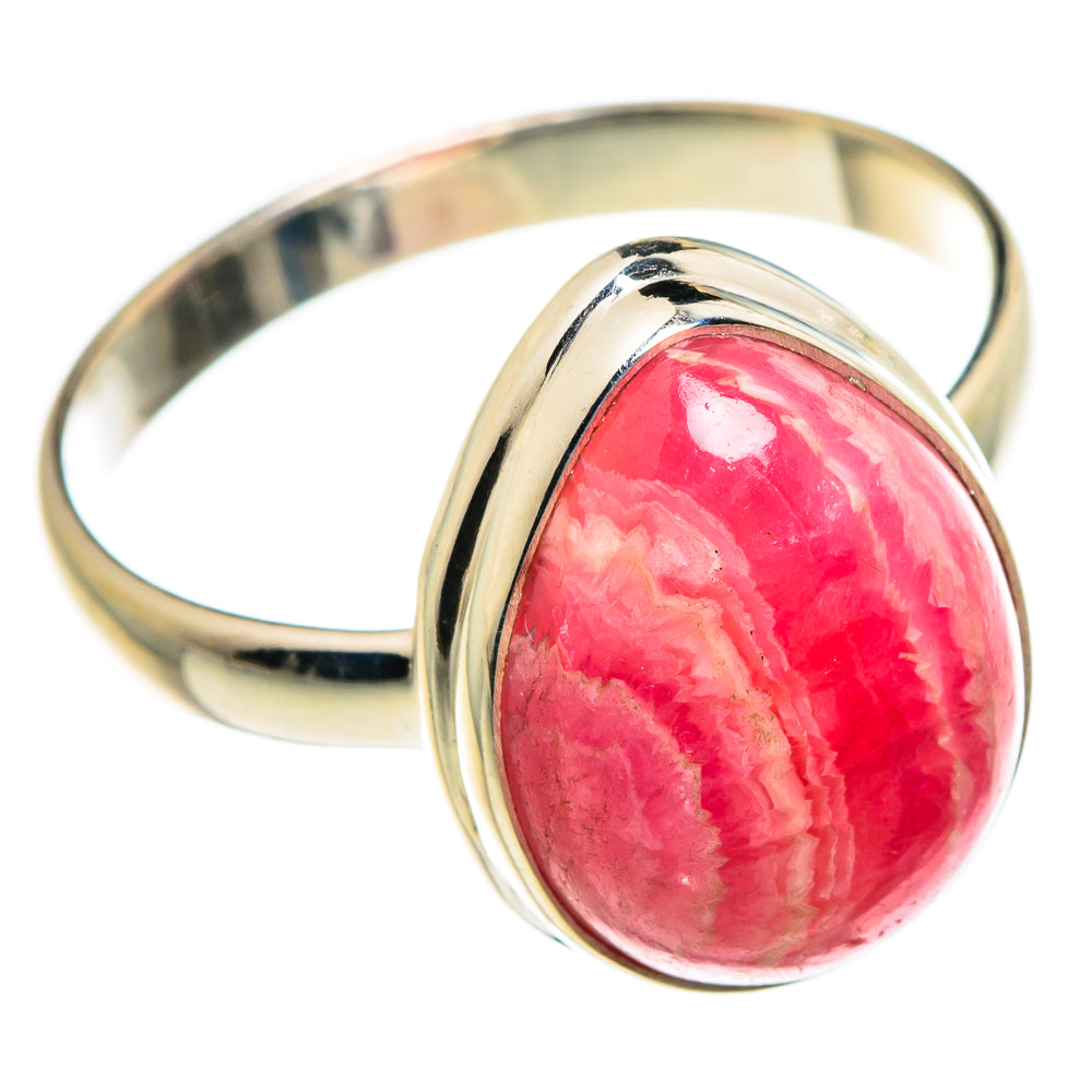 Rhodochrosite Rings handcrafted by Ana Silver Co - RING83994