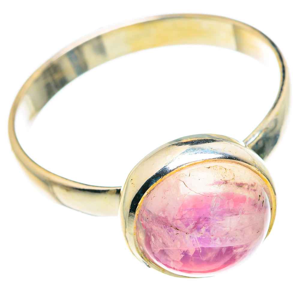 Pink Moonstone Rings handcrafted by Ana Silver Co - RING84031