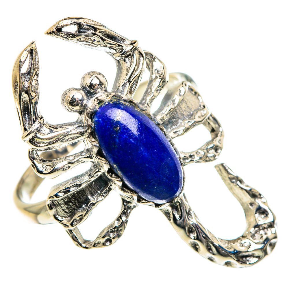 Lapis Lazuli Rings handcrafted by Ana Silver Co - RING84051