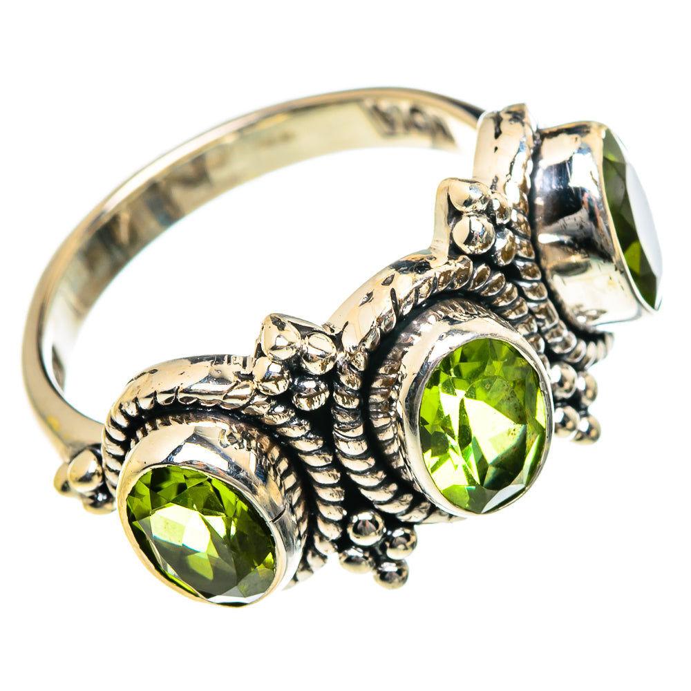 Peridot Rings handcrafted by Ana Silver Co - RING84055